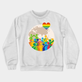 Happy Pride 1 Crewneck Sweatshirt